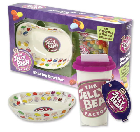 Jelly Bean Factory gift range packaging 
