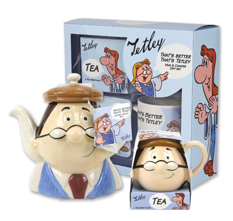 Tetley gift range packaging 